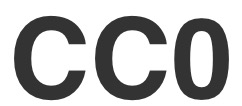 CCO icon for public domain image licenses